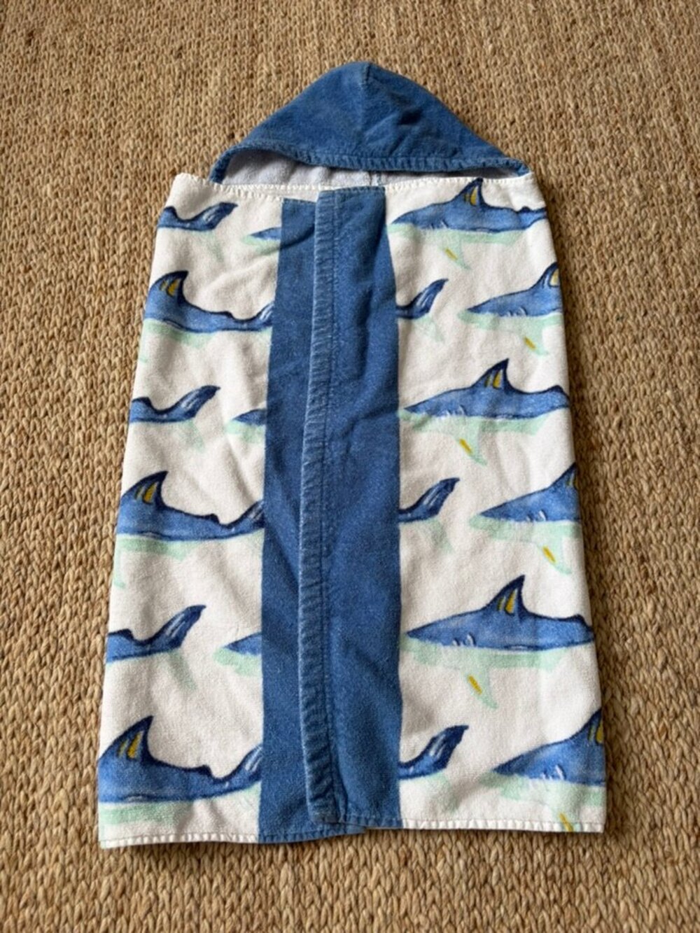 Pottery Barn Kids Shark Beach Towel with Hood
